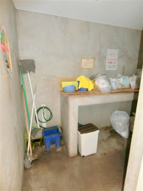 セントパレス大鳥居のその他共用部分|曜日時間関係なくゴミ捨て可能な敷地内ゴミ捨て場
