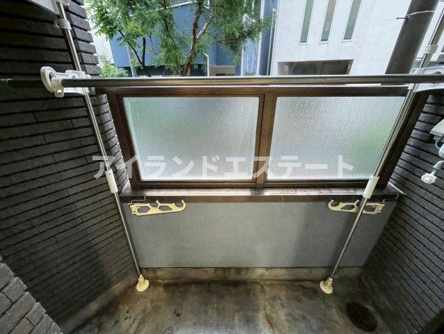 GRIFFIN祐天寺　オートロック　TVドアフォン　通風良好のバルコニー