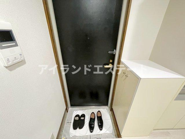 GRIFFIN祐天寺　オートロック　TVドアフォン　通風良好の玄関