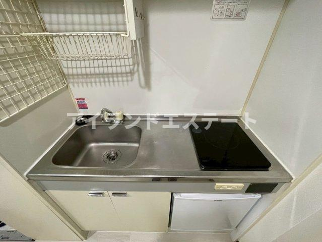 GRIFFIN祐天寺　オートロック　TVドアフォン　通風良好のキッチン