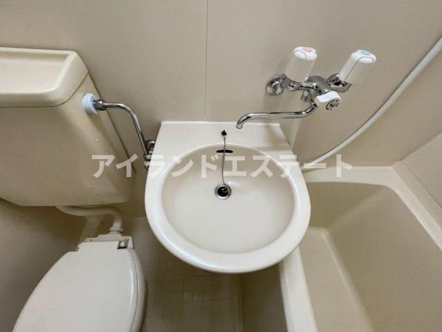 GRIFFIN祐天寺　オートロック　TVドアフォン　通風良好の洗面所
