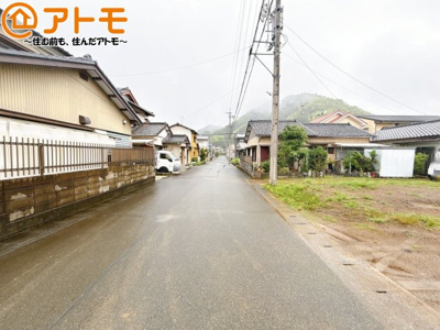 【前面道路含む現地写真】 | 清水区蜂ヶ谷　新築戸建　2号棟