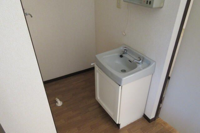 グリーンプラザＡの独立洗面台