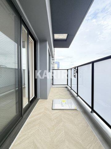 Louis Residence 弁天町のバルコニー