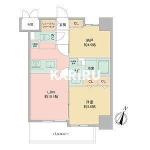 Louis Residence 弁天町の間取り