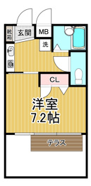ドム・北口の間取り