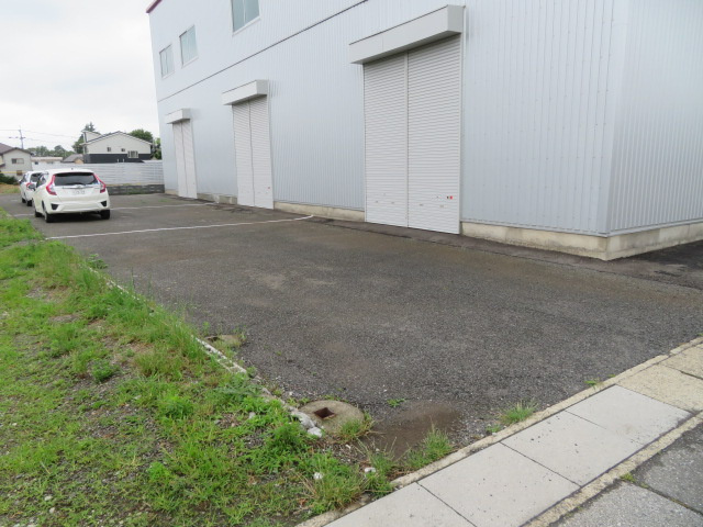野田市中里の倉庫の周辺