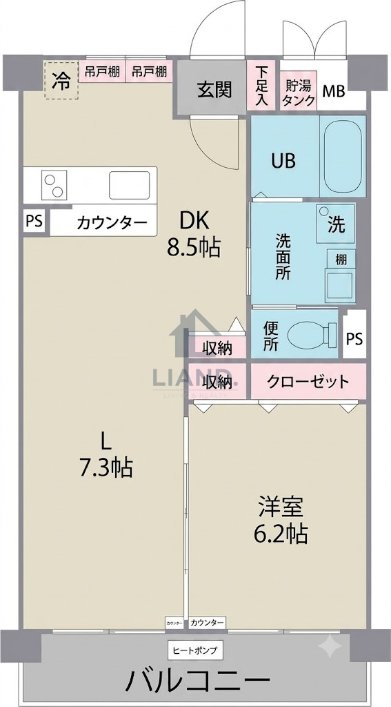 カーサ・リナート東比恵　東光小学校の間取り|カーサ・リナート東比恵