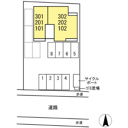 【区画図】 | グランコート船塚