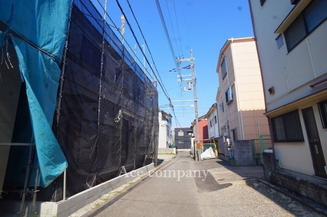 【前面道路含む現地写真】 | 東大阪市中鴻池町2丁目 | 【南側幅員約5.4ｍ☆】