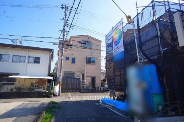 【前面道路含む現地写真】 | 東大阪市中鴻池町2丁目 | 【東側幅員約3.9ｍ】