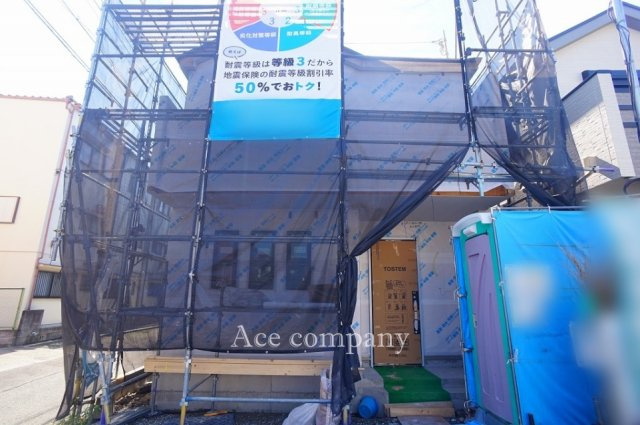 【外観】 | 東大阪市中鴻池町2丁目 | 【只今建築中！現地2026年7月9日現在☆】