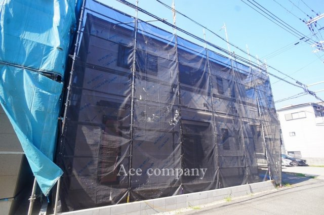 【外観】 | 東大阪市中鴻池町2丁目 | 【只今建築中！現地2026年7月9日現在☆】