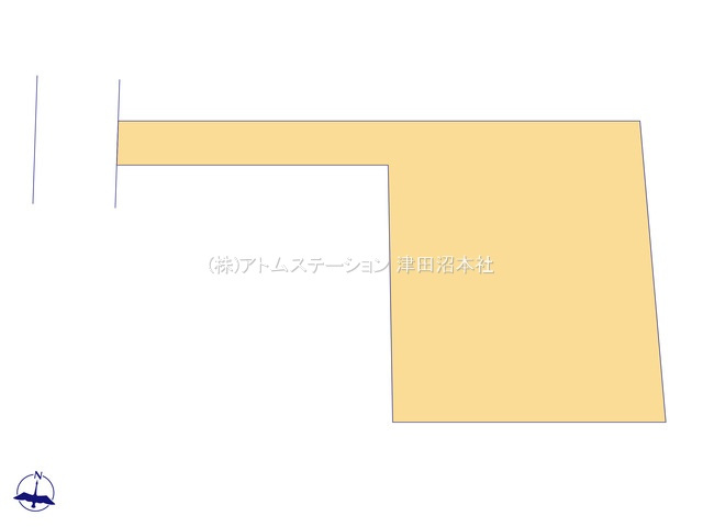【区画図】 | アトムセレクト八千代市大和田新田 中古戸建て【新築未入居】