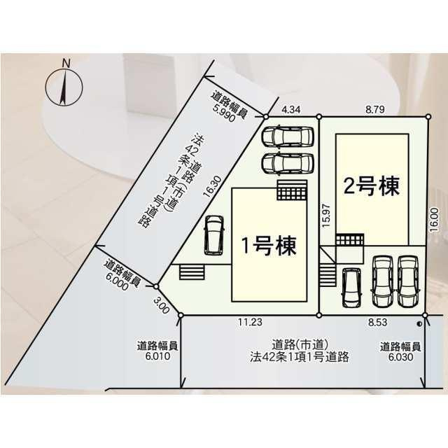 北九州市八幡西区光貞台第3の区画図| 