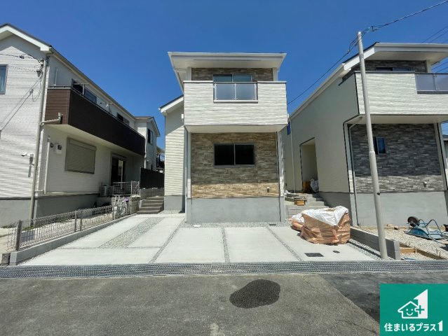 神戸市西区狩場台　第3期　新築一戸建てのトイレ|シンプルなトイレは落ち着く空間！お手入れも簡単です！