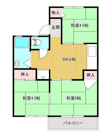 【間取り】 | カームメゾン | カ－ムメゾン（Good Ｈome)
