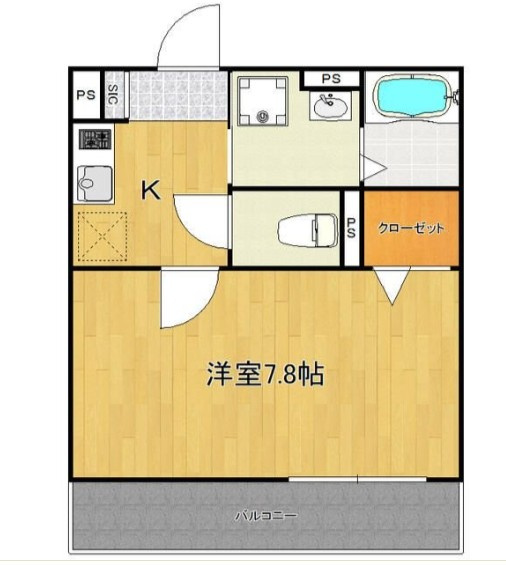 【仲介手数料：50％OFF】対象物件！の間取り