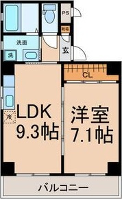 クレアールの間取り