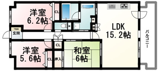 【間取り】 | シャリエ草津大路