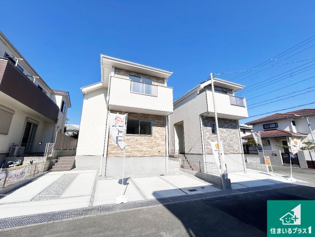 神戸市西区狩場台　第3期　新築一戸建ての外観|お客様に長く安心して住んでいだだける事にこだわった家づくり！住んでからのアフターサービスにもしっかりと取り組んでいます！