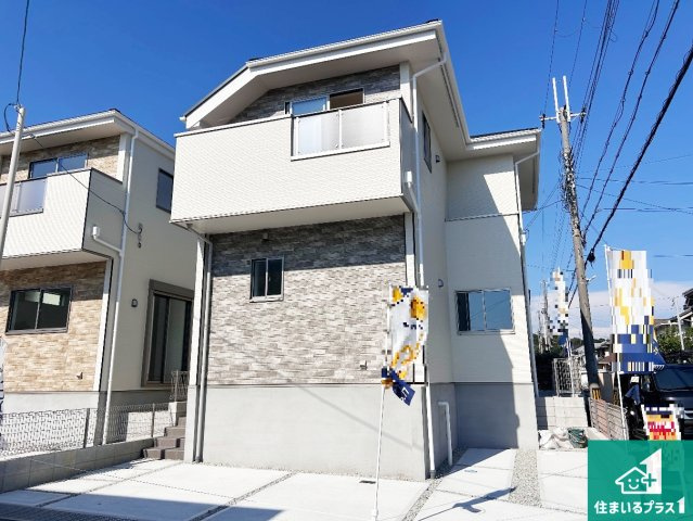 神戸市西区狩場台　第3期　新築一戸建てのトイレ|シンプルなトイレは落ち着く空間！お手入れも簡単です！