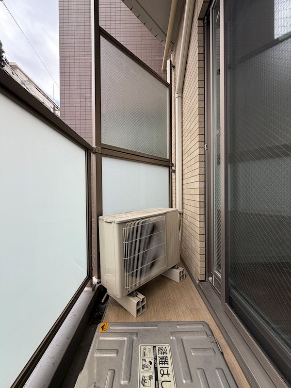 レオーネ三ノ輪のバルコニー
