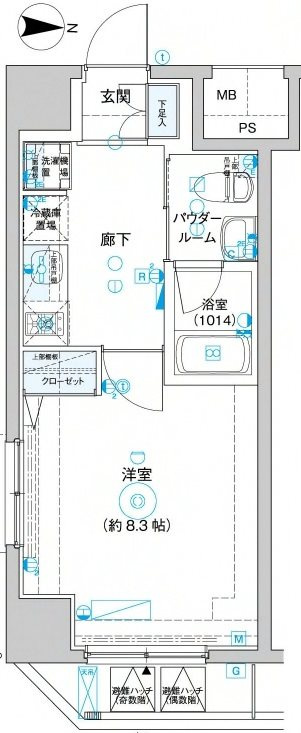レオーネ三ノ輪の間取り