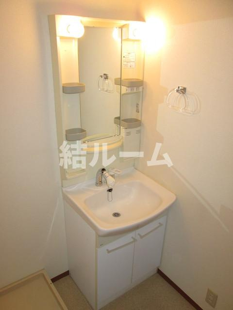 北区東田端１丁目の賃貸マンションの洗面所