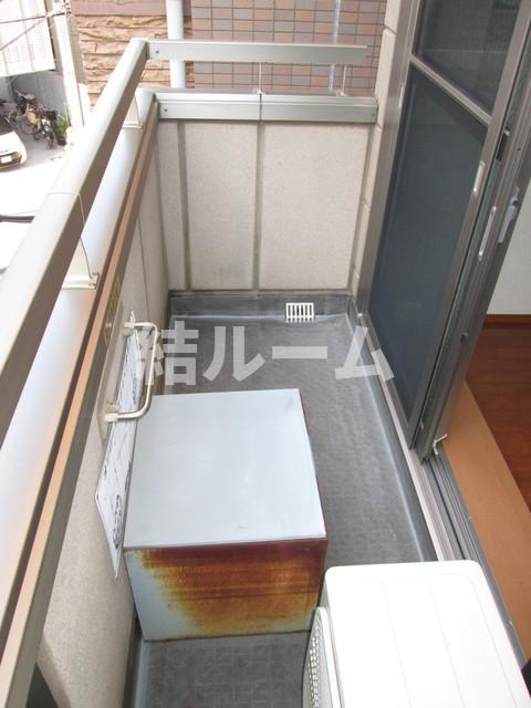 北区東田端１丁目の賃貸マンションのバルコニー