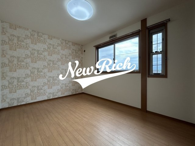 前橋市西片貝町１丁目のアパートの玄関