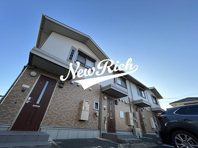前橋市西片貝町１丁目のアパートの外観