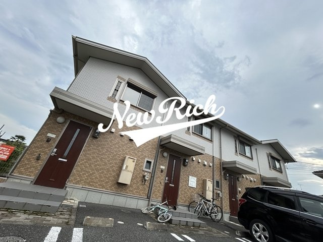 前橋市西片貝町１丁目のアパートの外観