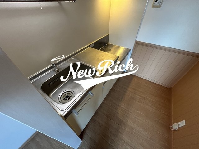 前橋市西片貝町１丁目のアパートのキッチン