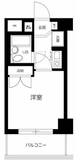 【間取り】 | ストーク新丸子２番館 | 間取りです。