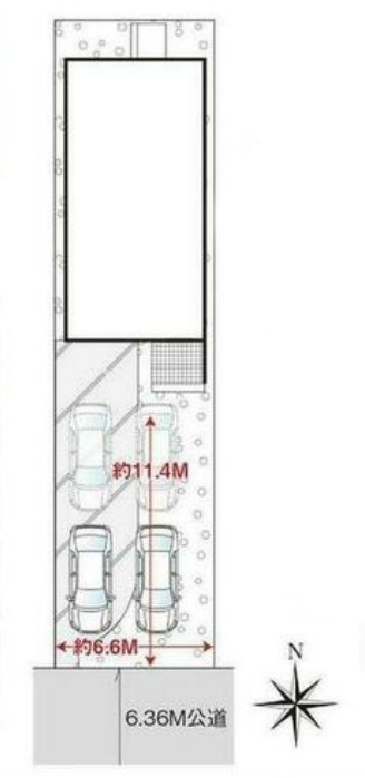 【中古戸建】名古屋市南区曽池町2丁目の間取り|全体区画数｜全1棟 ◆駐車4台可能！(但し、車種による) ◎まずは、お気軽にお問い合わせください。現地を案内しながら周辺環境も見て頂けます。