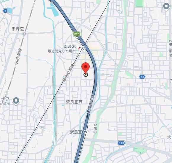 セレッソの地図