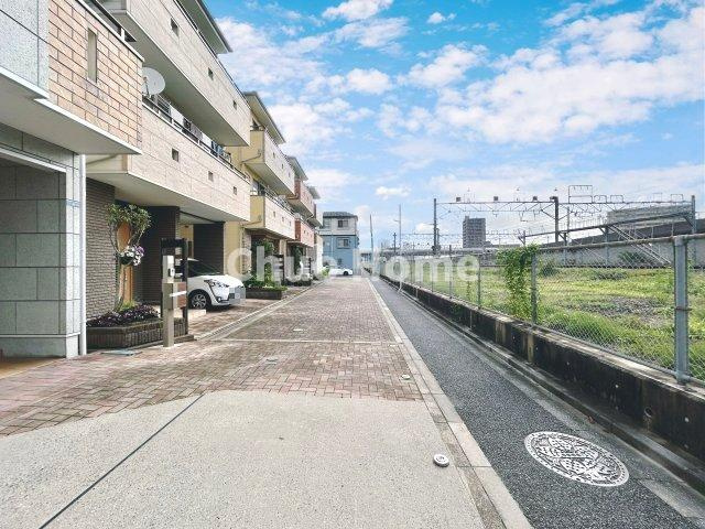 葛飾区東新小岩2丁目中古住宅の展望|全面道路