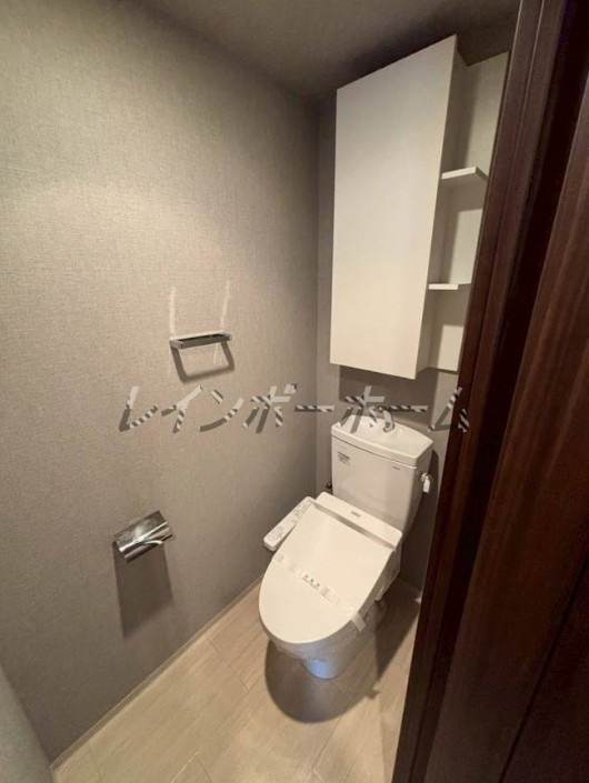 特典：仲介手数料が無料です!!のトイレ|落ち着いた色調のトイレです