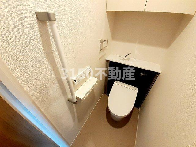 アリビオⅠのトイレ|コンパクトで使いやすいトイレです