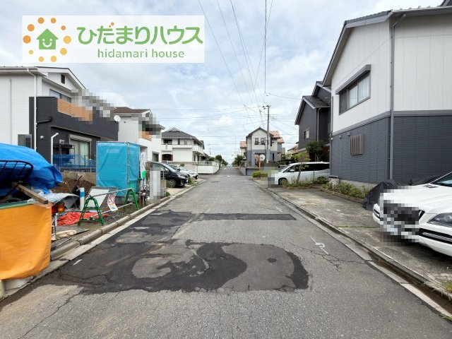 【前面道路含む現地写真】 | 守谷市松ケ丘6丁目15番　新築戸建　B号棟 | 6/29撮影