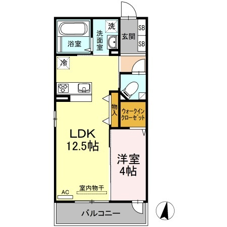 フィロスⅡの間取り