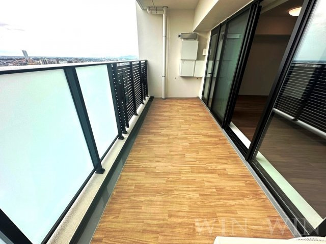 プラウドタワー豊橋のバルコニー|イメージ（同建物内別部屋の写真です）