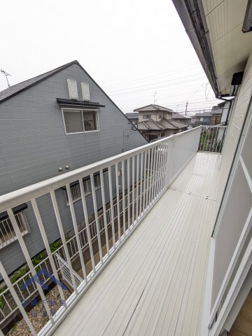 宗像市自由ヶ丘南３丁目　戸建てのバルコニー