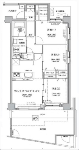 【間取り】の画像