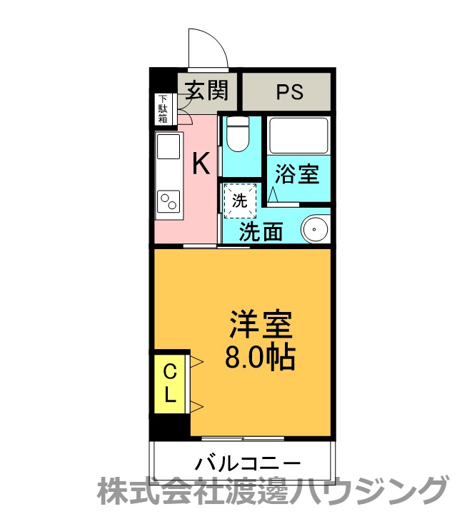 paletteの間取り