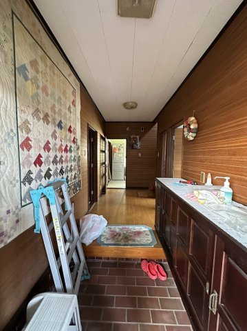 中古住宅　河渡の玄関