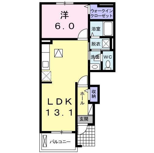 アバンツァート西島の間取り