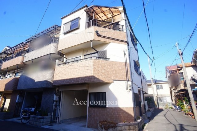 【外観】 | 東大阪市若江西新町3丁目 | 【東南角地☆鉄骨造☆】ローン返済目安：月々約60512円（頭金0円、変動金利0.875％、返済期間40年、ボーナス払い無しで試算しています）