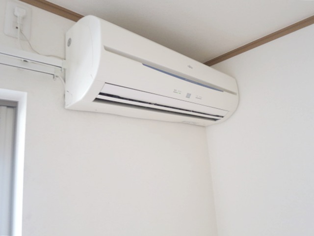 アマービレストの設備|エアコン完備♪夏は大活躍です(*^_^*)